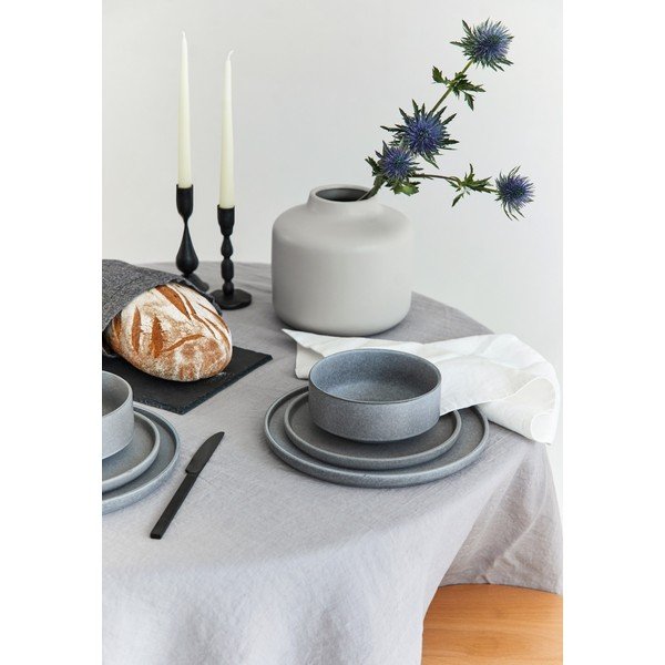 18-osaline hall kivikeraamikast nõude komplekt Malia - Bonami Selection-image-2