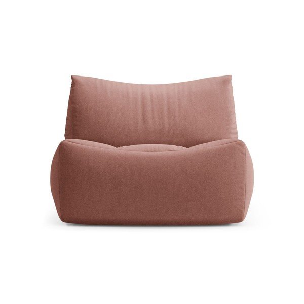 Lõhevärvi sametist istmepadi Tove - Micadoni-image-2