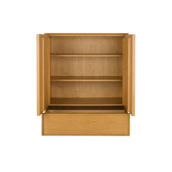 Tuhapuidust kapp 100x120x45 cm Raster - Zuiver-image-2