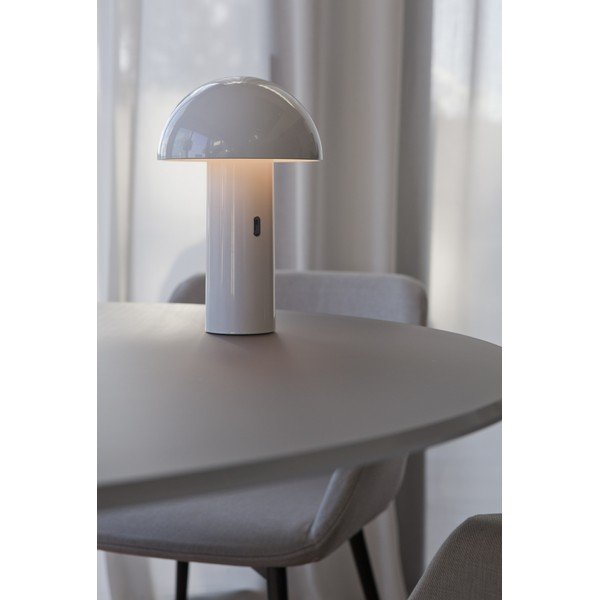 Valge laualamp, kõrgus 22,5 cm Kino - Tomasucci-image-1