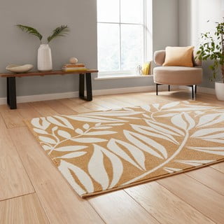 Ookerkollane vaip 80x150 cm Sorral Leaves - Catherine Lansfield