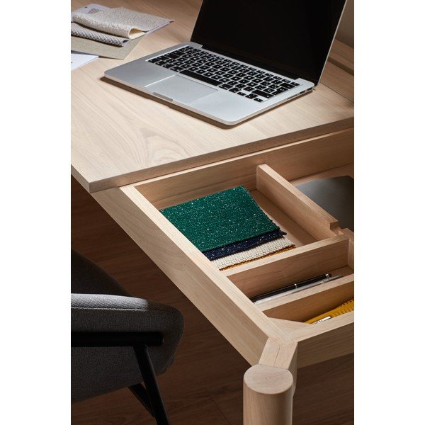 Töölaud tuhk-dekor 136x68 cm Atlas - Teulat-image-2