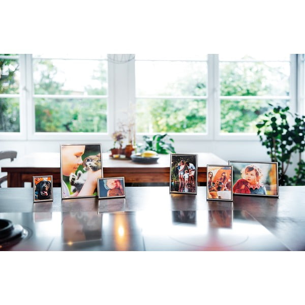 Hõbedane metallist seisev/seinaraam 10,5x16 cm Sweet Memory – Zilverstad-image-3