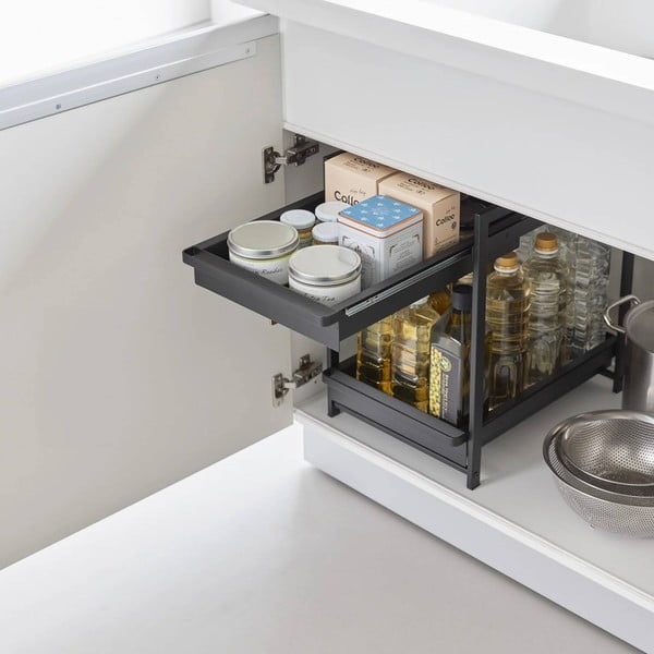 Must metallist lisariiul 30x42 cm Tower - YAMAZAKI-image-2