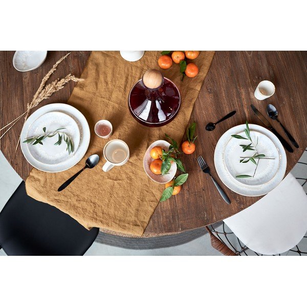 Kollane linane lauajooksja , 45 x 140 cm - Blomus-image-4