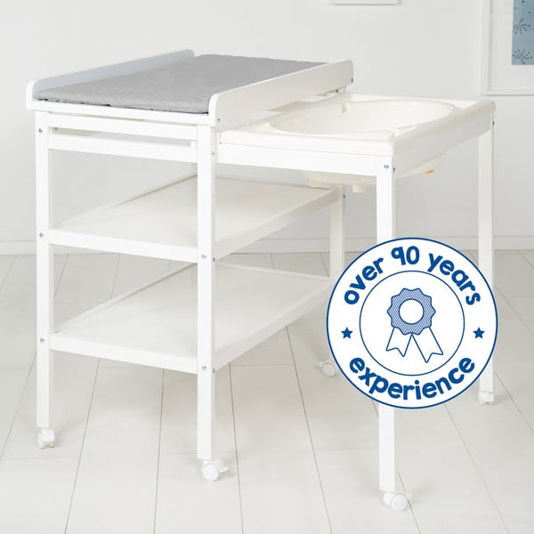 Valge mähkimislaud Style grau - Roba-image-4