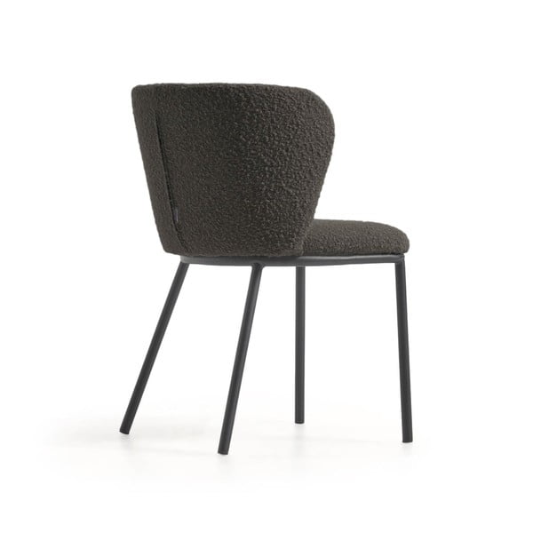 Must söögitool Ciselia - Kave Home-image-3