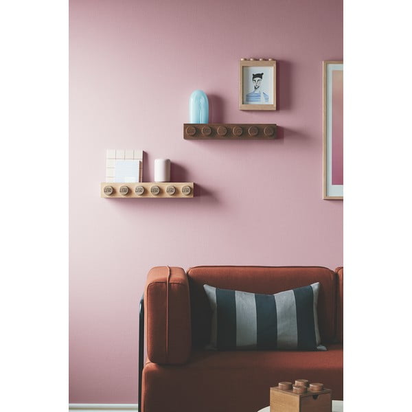 Tammepuidust valmistatud laste seinariiul Wood - LEGO®-image-1