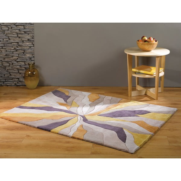 Kollane vaip Splinter, 120 x 170 cm - Flair Rugs-image-4