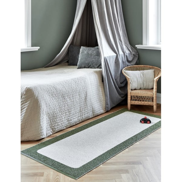 Roheline-kreem sise/välisvaip 70x120 cm Ilda Pine – Pappelina-image-3