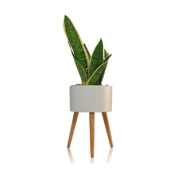 Valge isevoolav pott, ø 33 cm Calla - Tomasucci-image-1