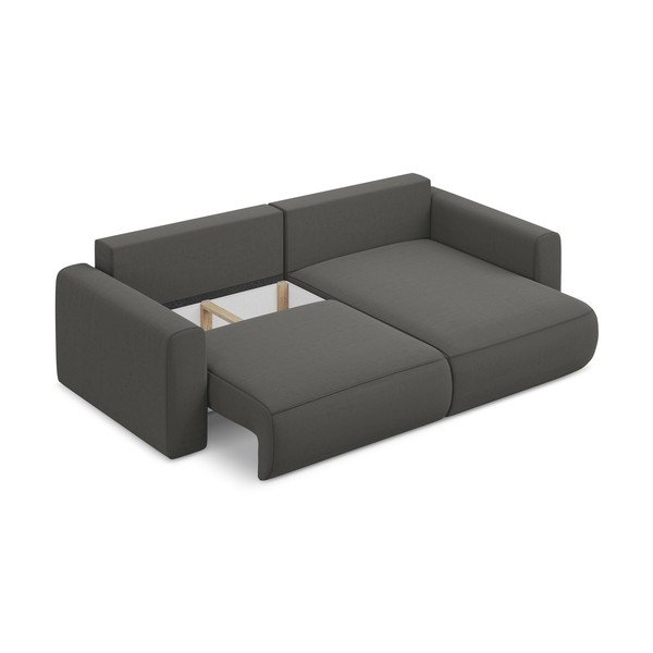 Tumehall sametist lahtikäiv/panipaigaga nurgadiivan (parem nurk/lamamisosaga) Kapua – Makamii-image-3