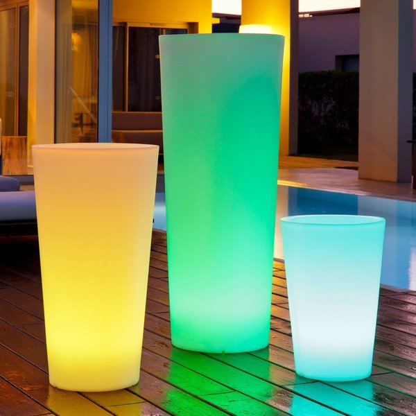 Zahradní náladové světlo a květináč Tango-image-1