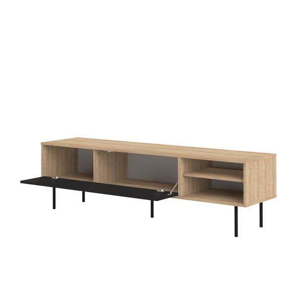 Must tammedekooriga telerilaud 165x40 cm Ampère - TemaHome-image-3