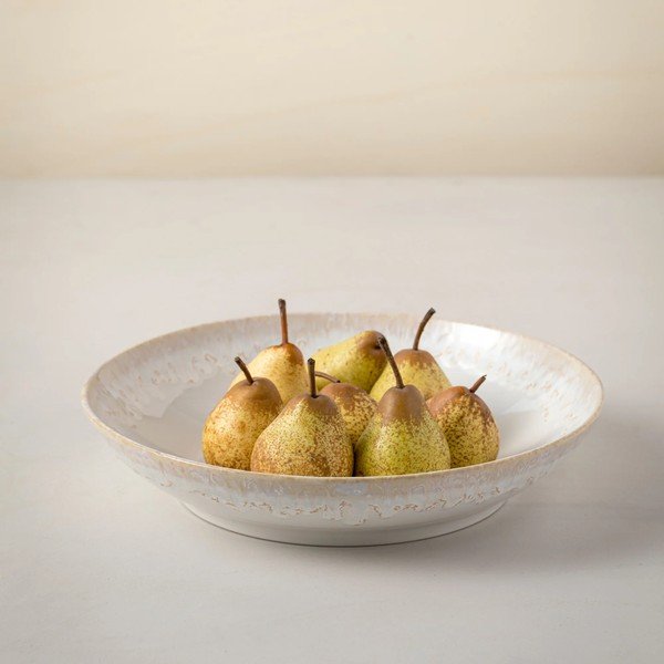 Bílá servírovací mísa z kameniny Casafina Taormina, ⌀ 33 cm-image-1