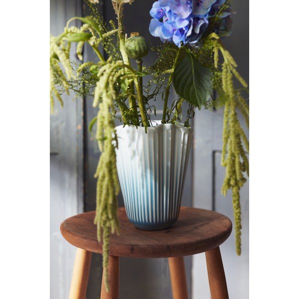 Helesinine keraamiline vaas (kõrgus 20,5 cm) Hammershøi - Kähler Design-image-1