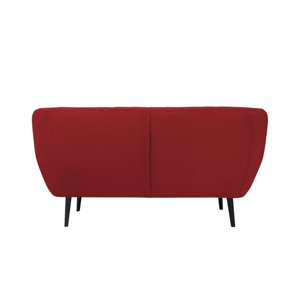 Punane sametne diivan , 158 cm Toscane - Mazzini Sofas-image-4
