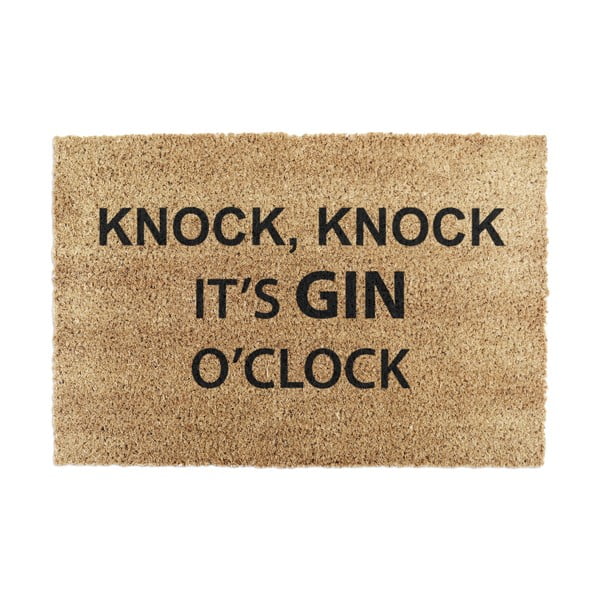 Kookoskiududest matt  40x60cm Gin O'Clock - Artsy Doormats