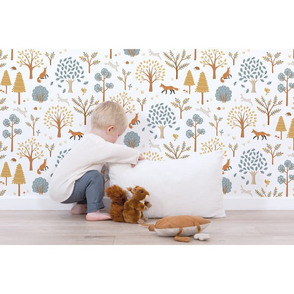 Laste tapeet 10 m x 50 cm Forest Living - Lilipinso-image-1