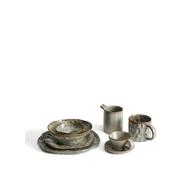 Hall keraamiline magustoidutaldrik ø 21 cm Alenia - Kave Home-image-3