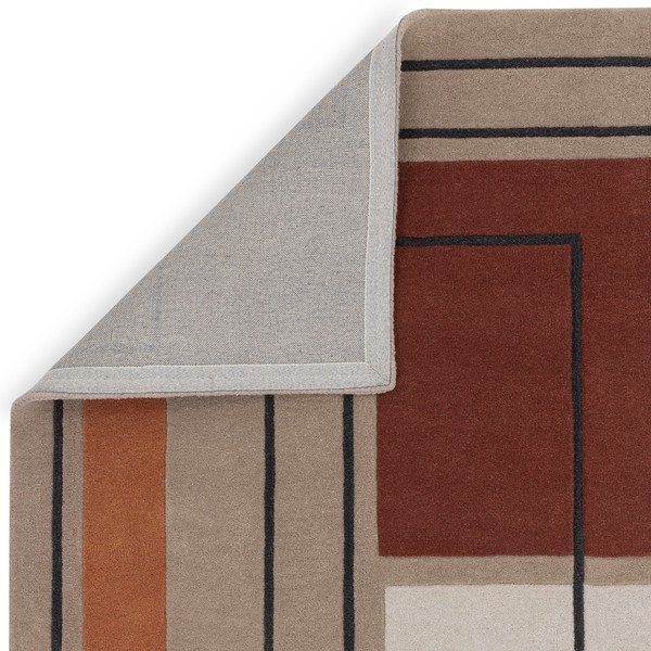 Beež-tellisevärvi villane vaip 120x170 cm Reef - Asiatic Carpets-image-4