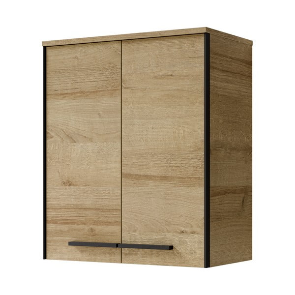 Seinale kinnitatav tammespoonist vannitoakapp 72x60 cm Quickset 395 - Pelipal-image-1