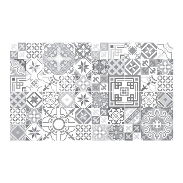 Sada 60 dekorativních samolepek na stěnu Ambiance Shades of Grey, 15 x 15 cm-image-2