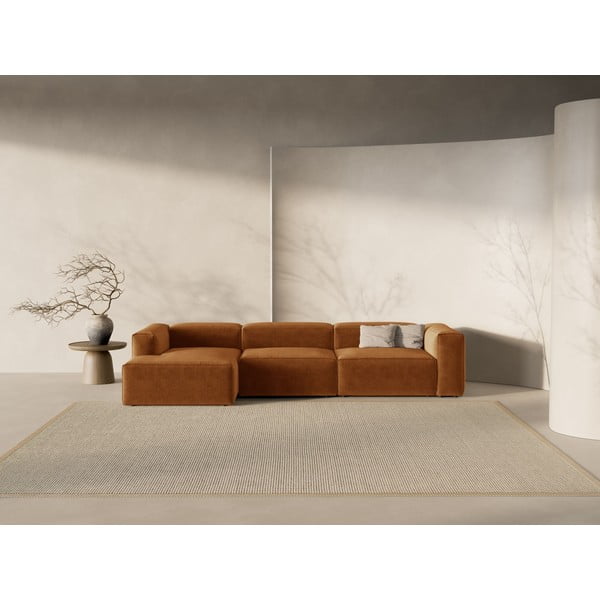  Telliskivitoonis nurgadiivan (vasak nurk) Bergamo – Cosmopolitan Design-image-1