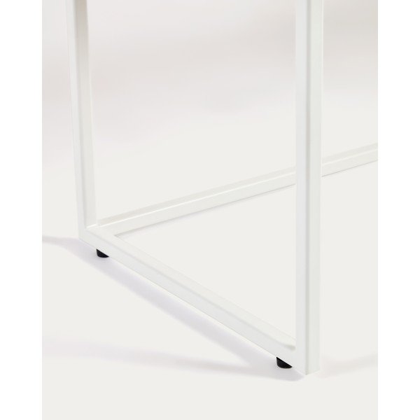 Valge tammespoonist konsoollaud 30x120 cm Yoana - Kave Home-image-3