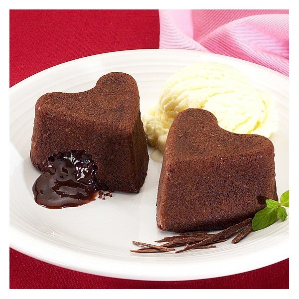 Vorm 6 südamekujulise minipiruka jaoks, vasest Valentine, 500 ml - Nordic Ware-image-2