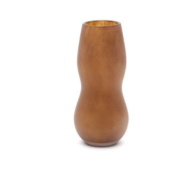 Pruun klaasist vaas (kõrgus 32 cm) Crila - Kave Home