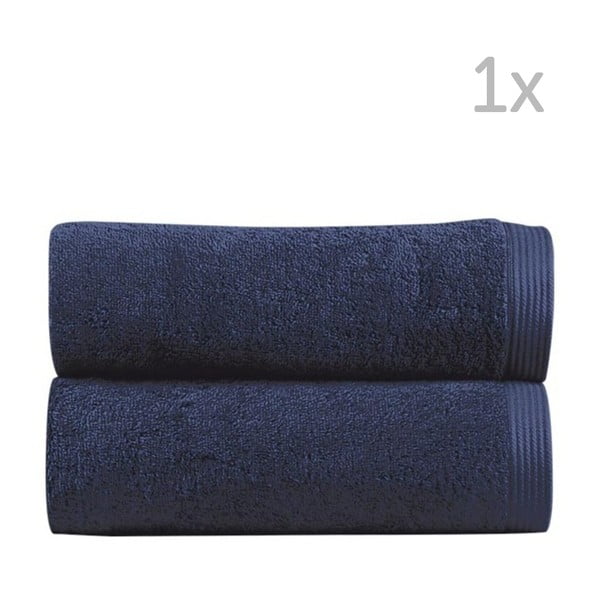 Tmavě modrý ručník Sorema New Plus, 50 x 100 cm