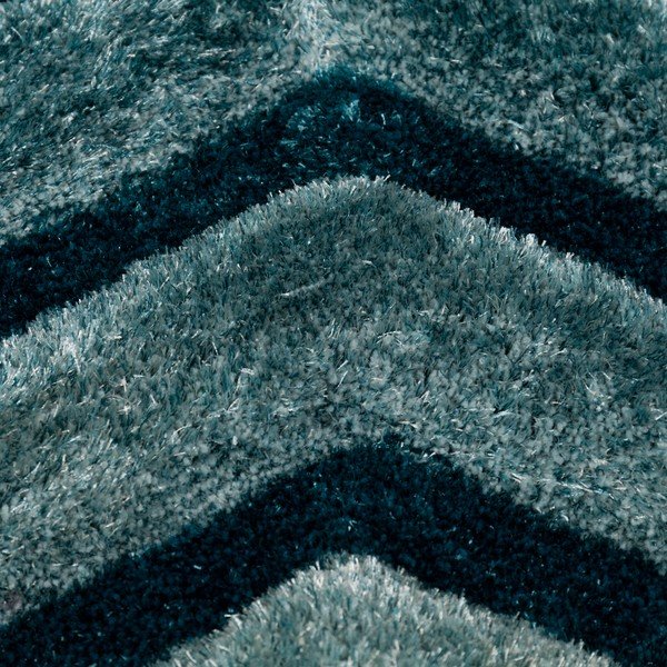 Modrozelený koberec Flair Rugs Hexagon Duck, 160 x 230 cm-image-2