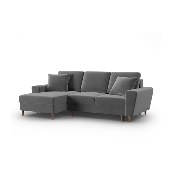 Helehall sametist panipaigaga nurgadiivanvoodi (vasak nurk) Kyoto - Cosmopolitan Design-image-4