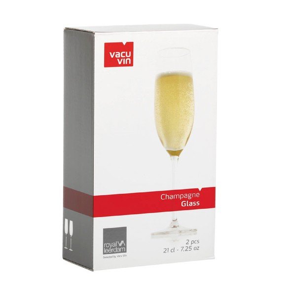 Sada 2 sklenic na šampaňské Vacu Vin, 210 ml-image-1