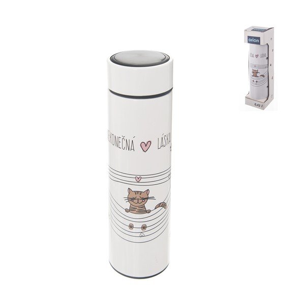 Valge termos 400 ml - Orion-image-4