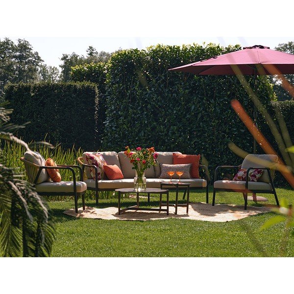 Beež aiamööbli komplekt 5-le inimesele Nice - Hartman-image-1