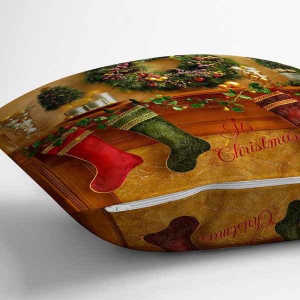 Jõulumotiividega padjapüür 43x43 cm - Mila Home-image-1