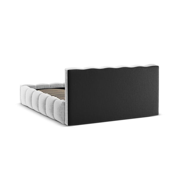 Helehall kaheinimesevoodi koos panipaigaga 180x200 cm Lupine - Micadoni Home-image-4