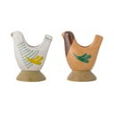 2 tk komplektis keraamilised küünlajalad Reem - Bloomingville