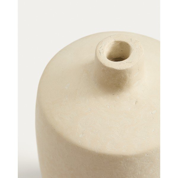 Kreemikas papjeemašeest vaas (kõrgus 26 cm) Mireni - Kave Home-image-3