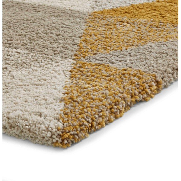 Kollane ja beež vaip Royal Nomadic Angles, 160 x 220 cm - Think Rugs-image-4