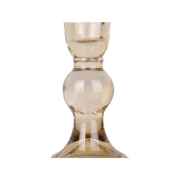Helepruun klaasist küünlajalg Art Glass Art - PT LIVING-image-2