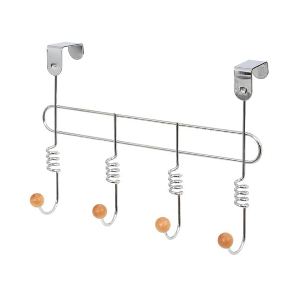 Metallist uksehoidja hõbedast 33 cm Spirale - Compactor-image-3