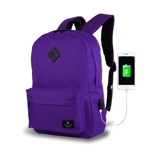 Lilla seljakott USB-portiga My Valice SPECTA Smart Bag - Myvalice