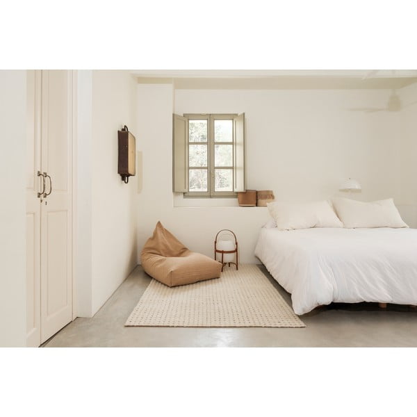 Beež pestav/käsitsi kootud villane vaip 170x240 cm Unexpected Wool - Lorena Canals-image-2