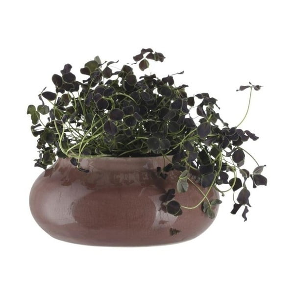 Hnědý kameninový květináč A Simple Mess Beate, ⌀ 17,5 cm-image-3