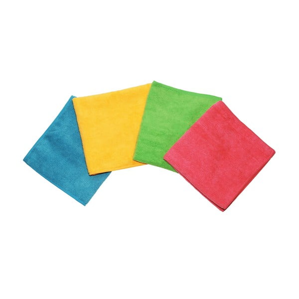 4 mikrokiudlapi komplekt, 30 x 30 cm Colors - Vileda-image-3