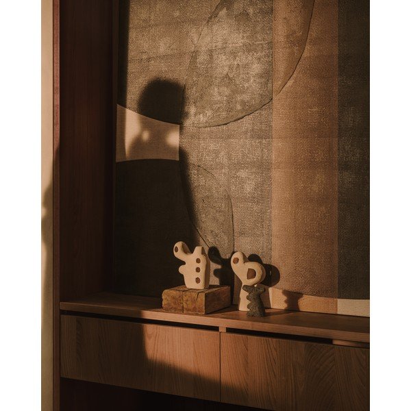 Kivist kujukesed 2tk komplektis (kõrgus 23 cm) Arif - Kave Home-image-1