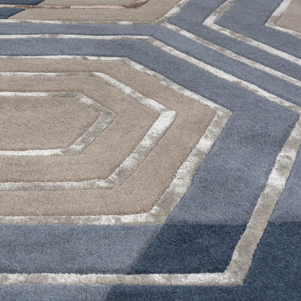 Sinine villane vaip 160x230 cm Harlow - Flair Rugs-image-2
